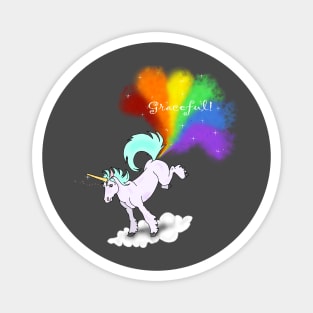 Unicorn Graceful Fart Magnet